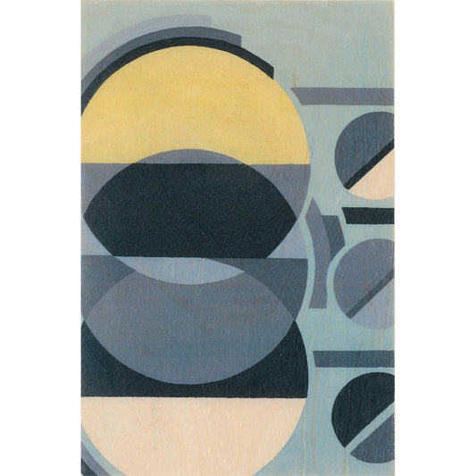 Carte en bois BNF Benedictus circles W