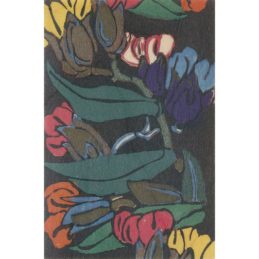 Carte en bois BNF Benedictus noir et couleurs W