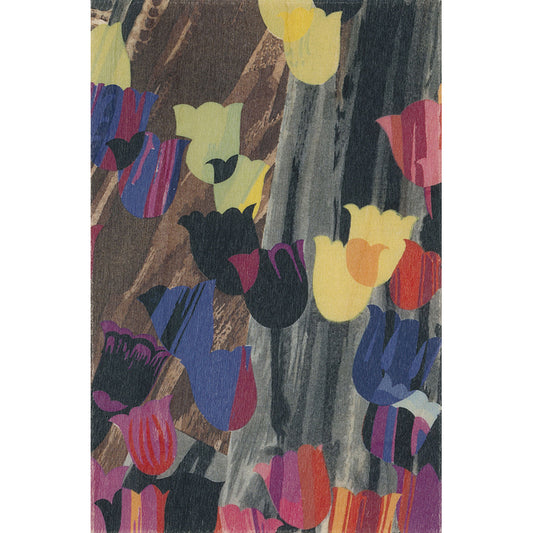 Carte en bois BNF Benedictus tulipes W