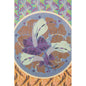 Carte en bois BNF motifs cercle W