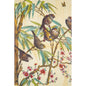Carte en bois BNF ornements birds on a branch W