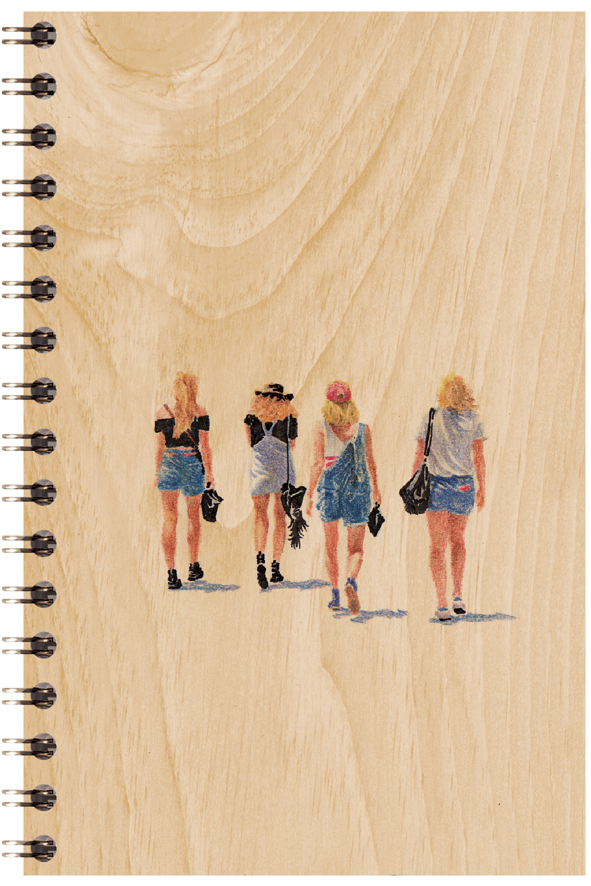 Carnet en bois leisure le gang W