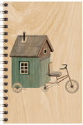 Carnet en bois winter home on wheels W