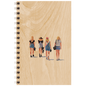 Wood notebook leisure le gang W