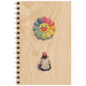 Wood notebook people at museum Murakami W