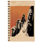 Carnet en bois ride couloir W