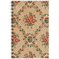 Carnet en bois toile de jouy montgolfieres W