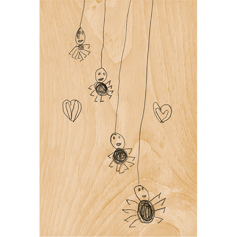 Carte en bois gigi spiders W