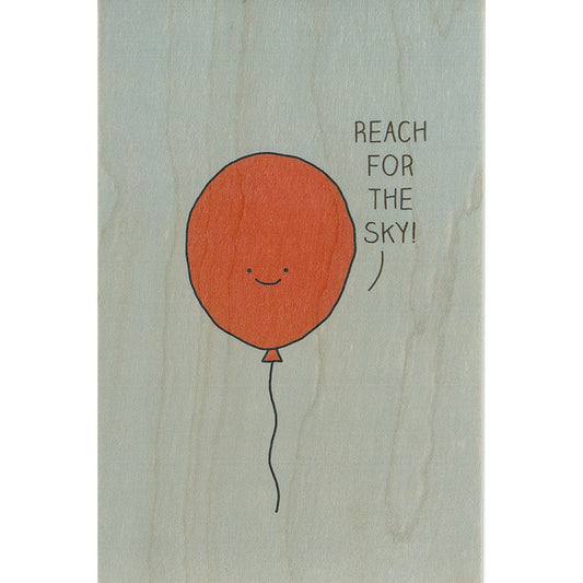 Carte en bois greetings 3MO reach W