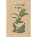 Carte en bois greetings 3MO staying W