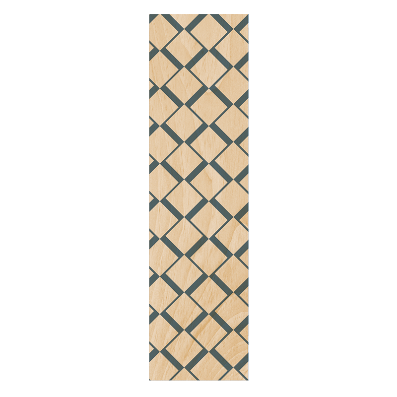 Marque-page en bois grey cubes