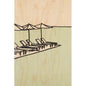 Carte en bois holidays deck chair W