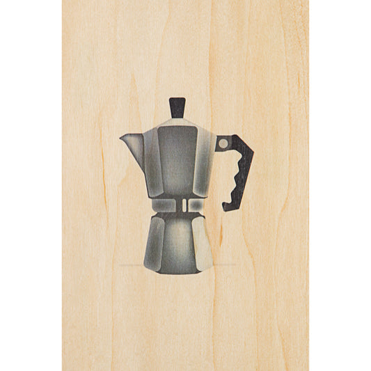 Carte en bois into the wild cafetière W