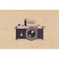 Wood postcard into the wild camera W