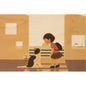 Carte en bois kids 2 kitty W