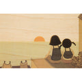 Carte en bois kids 2 sunset W