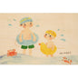 Carte en bois kids 3 have fun by the sea W