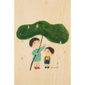 Carte en bois kids 3 raining W
