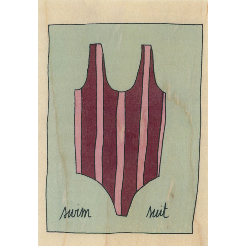 Carte en bois le sud swimsuit W