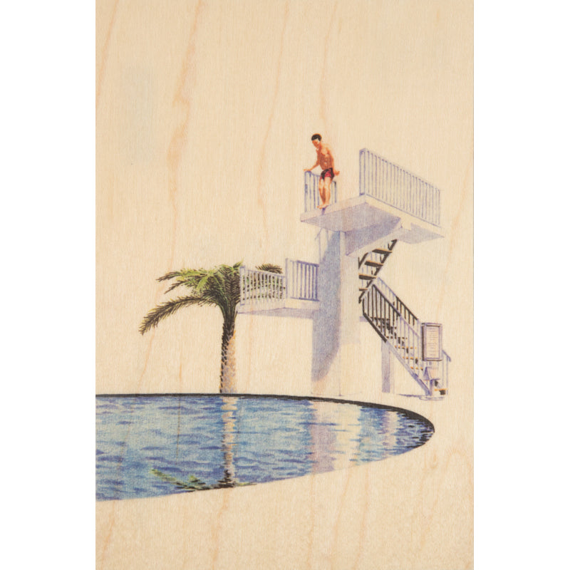 Carte en bois leisure l'hésitation W