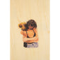 Wood postcard leisure le câlin W
