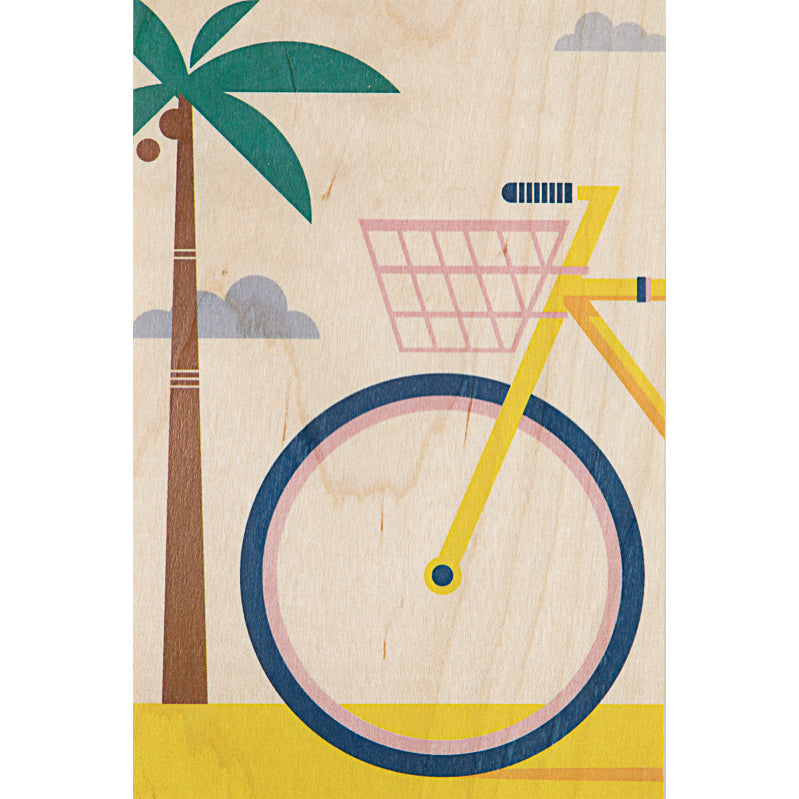 Carte en bois Miami miabike W