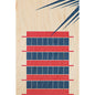 Carte en bois Miami royal palm W
