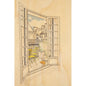 Carte en bois Paris icons open windows W