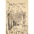 Carte en bois Paris icons parc W