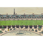 Carte en bois Paris illustré Palais Royal W
