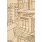 Carte en bois parisian displays Bon Marché W