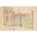 Carte en bois parisian displays carousel W