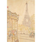 Carte en bois parisian displays Tour Eiffel W