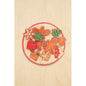 Wood postcard pastries biscuits W