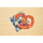Wood postcard pastries bretzel W