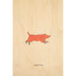 Carte en bois petit gramme casse cou W
