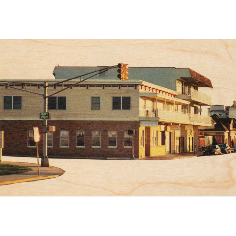 Carte en bois photos crossing W