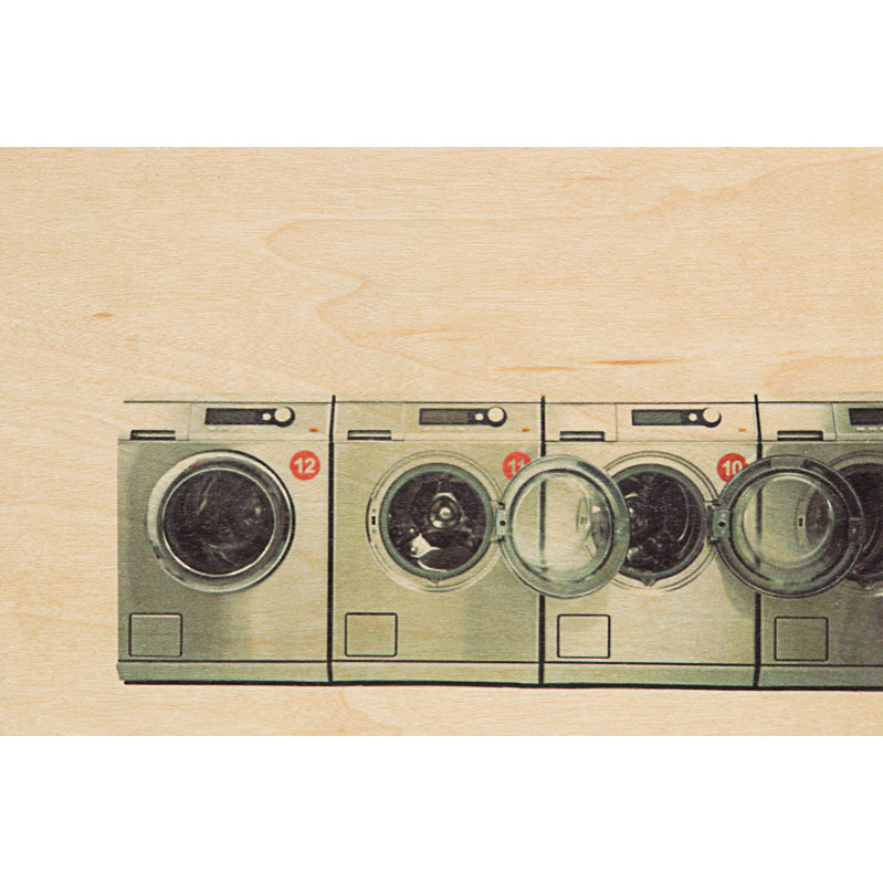 Carte en bois photos washing machine W