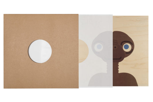 Poster 33T en bois NO collection ET W