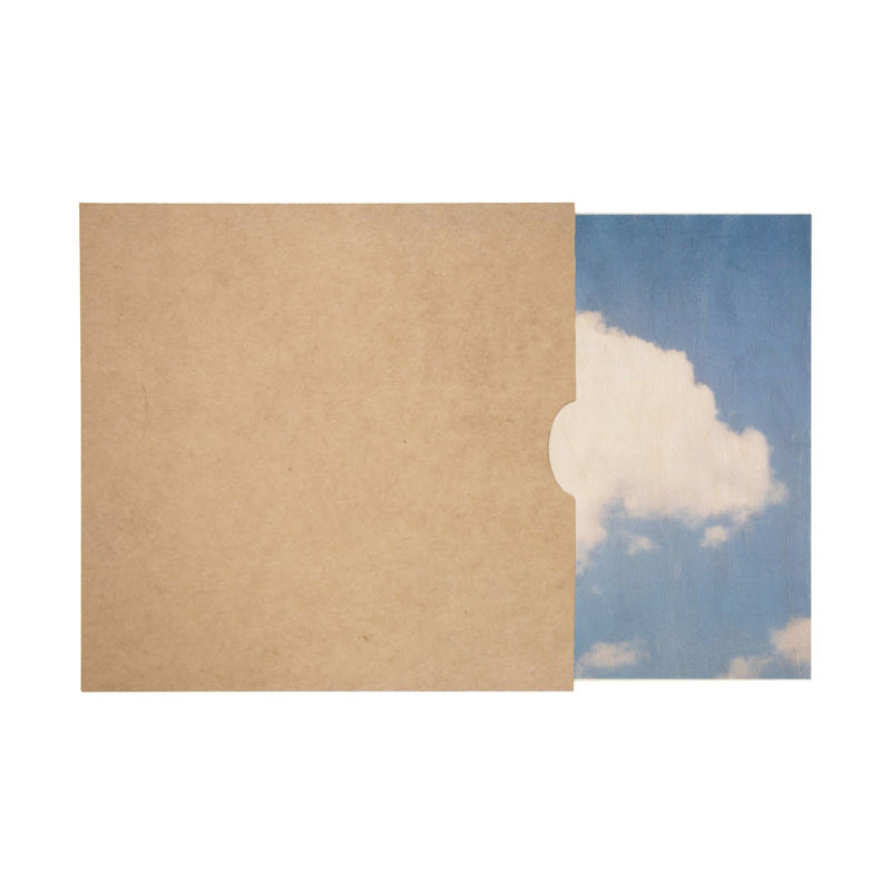 Poster 45T en bois photos nuage W