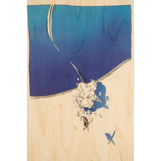 Carte en bois ride big jump W