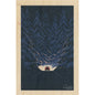 Carte en bois ski in the dark W