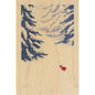 Wood postcard ski la clairière W