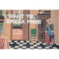 Carte en bois slogans free W