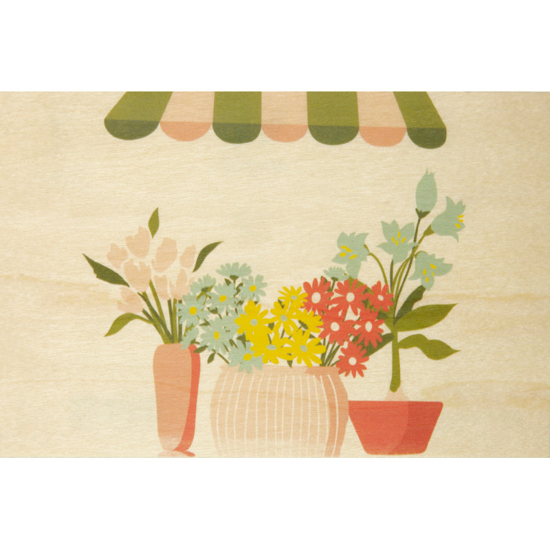 Carte en bois tea time stand W