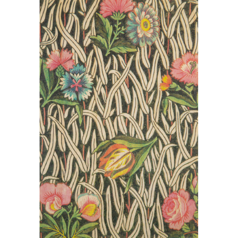Carte en bois toile de jouy bonnes herbes W