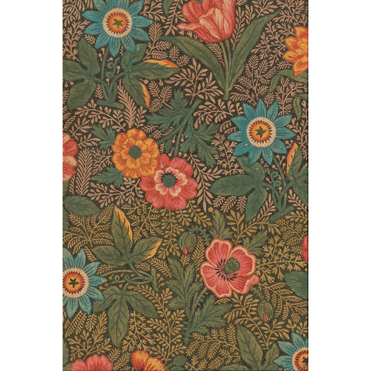 Carte en bois toile de jouy ramoneur W