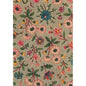 Carte en bois toile de jouy marguerites W