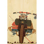Wood postcard voyage easy rider W