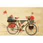Wood postcard voyage super bike W